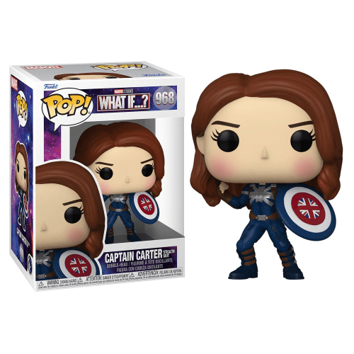 FUNKO POP MARVEL WHAT IF...? 968 -CAPTAIN CARTER STEALTH SUIT FUNKO POP MARVEL WHAT IF...? 968 -CAPTAIN CARTER STEALTH SUIT